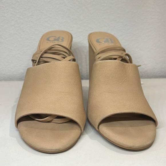 Ankle block heel nude - Picture 2 of 5